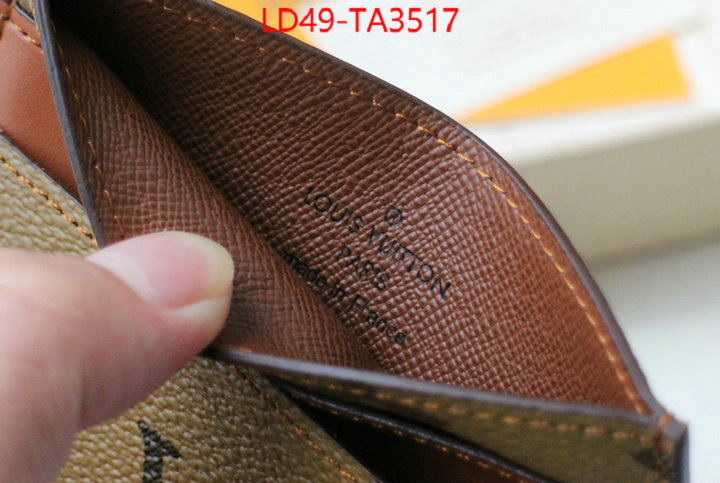 LV Bags(TOP)-Wallet the highest quality fake ID: TA3517 $: 49USD,