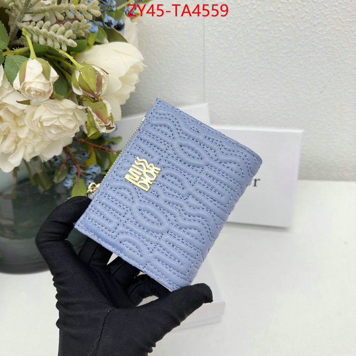 Dior Bags(4A)-Wallet- what is a 1:1 replica ID: TA4559 $: 45USD,