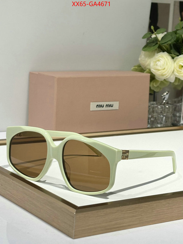 Glasses-Miu Miu online sale ID: GA4671 $: 65USD