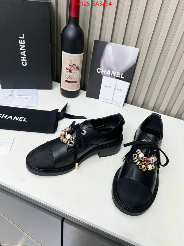 Women Shoes-Chanel best quality designer ID: SA3434 $: 125USD