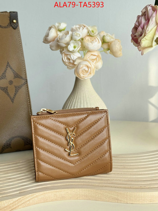 YSL Bags(TOP)-Wallet- what best replica sellers ID: TA5393 $: 79USD,