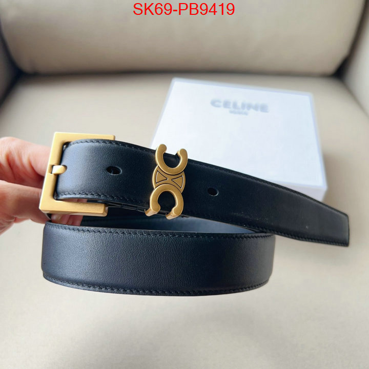 Belts-CELINE what is top quality replica ID: PB9419 $: 69USD