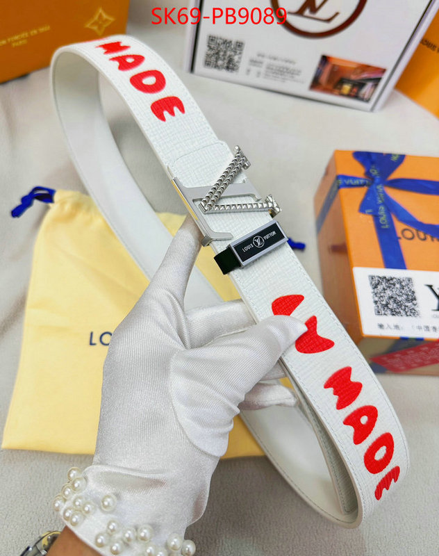 Belts-LV replica for cheap ID: PB9089 $: 69USD