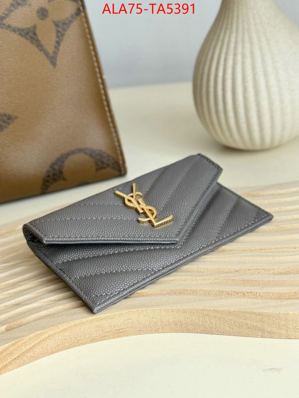 YSL Bags(TOP)-Wallet- best quality fake ID: TA5391 $: 75USD,