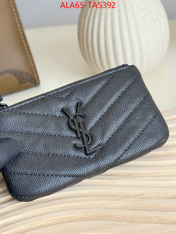 YSL Bags(TOP)-Wallet- 1:1 clone ID: TA5392 $: 65USD,