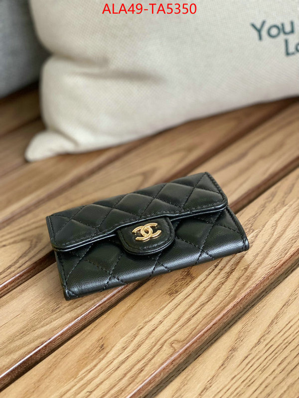 Chanel Bags(TOP)-Wallet- replica best ID: TA5350 $: 49USD,