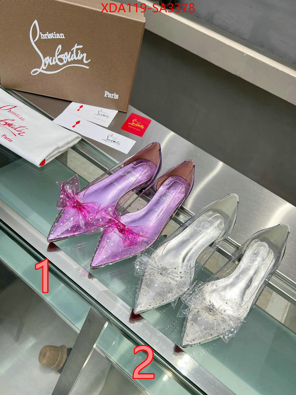 Women Shoes-Christian Louboutin online sales ID: SA3378 $: 119USD