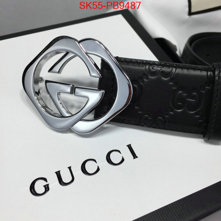 Belts-Gucci top quality fake ID: PB9487 $: 55USD