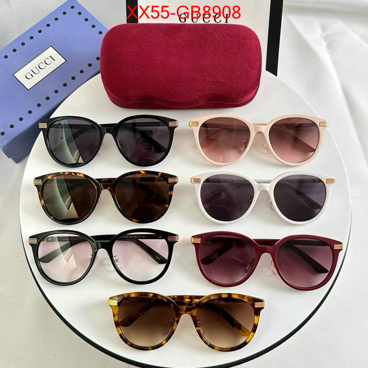 Glasses-Gucci perfect quality ID: GB8908 $: 55USD