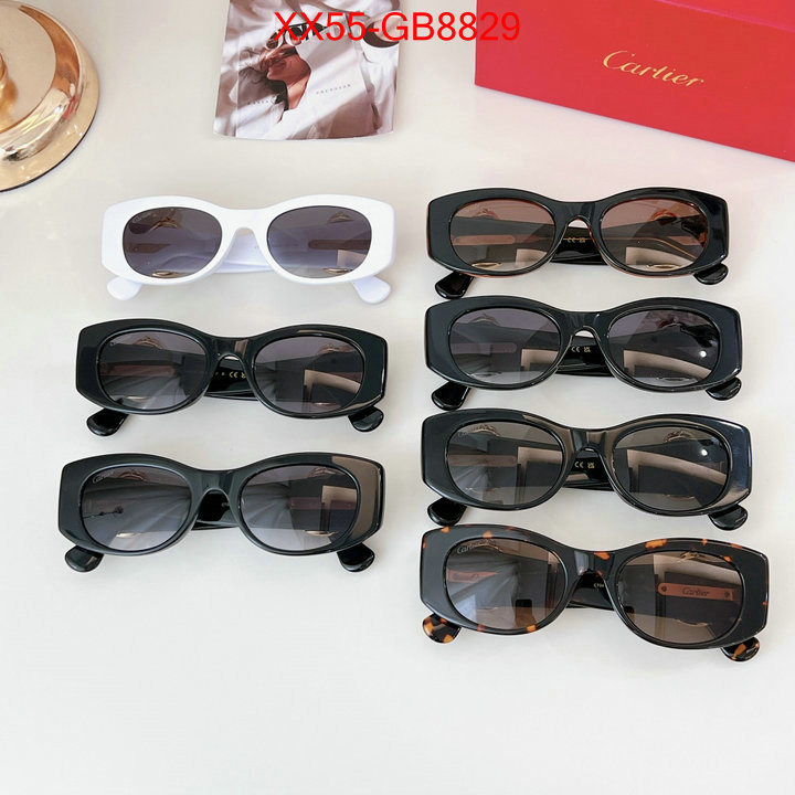 Glasses-Cartier designer fake ID: GB8829 $: 55USD