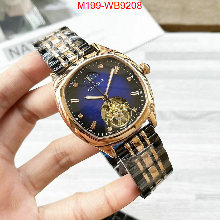 Watch(TOP)-Cartier luxury ID: WB9208 $: 199USD