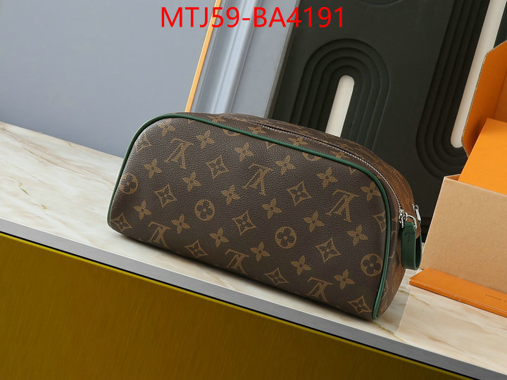 LV Bags(4A)-Vanity Bag- is it illegal to buy ID: BA4191 $: 59USD,