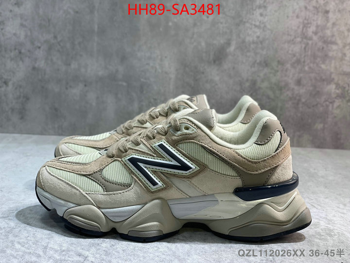 Men Shoes-New Balance fashion designer ID: SA3481 $: 89USD