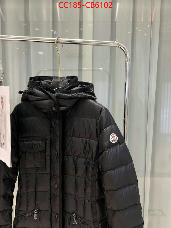 Down jacket Women-Moncler is it ok to buy ID: CB6102 $: 185USD