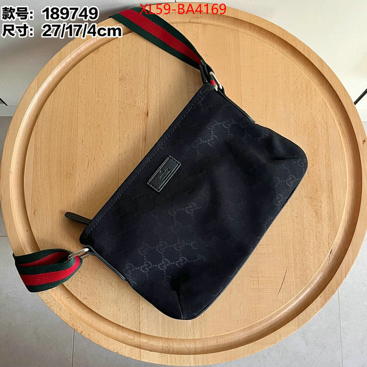 Gucci Bags(4A)-Crossbody- buy top high quality replica ID: BA4169 $: 59USD,