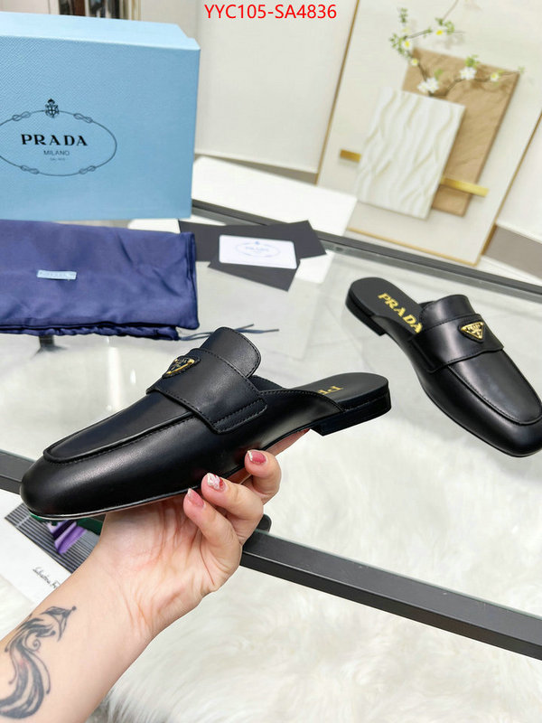 Women Shoes-Prada luxury 7 star replica ID: SA4836 $: 105USD