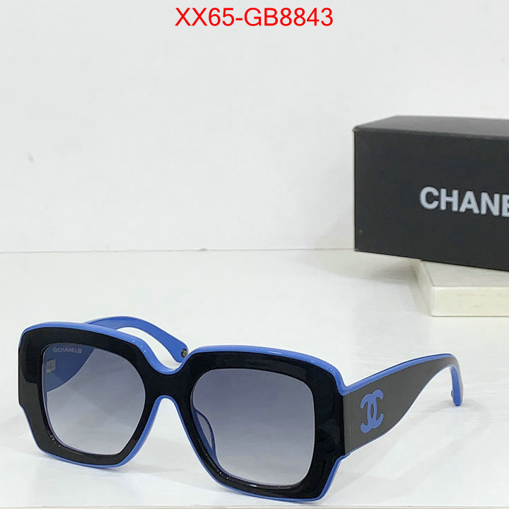 Glasses-Chanel luxury cheap replica ID: GB8843 $: 65USD