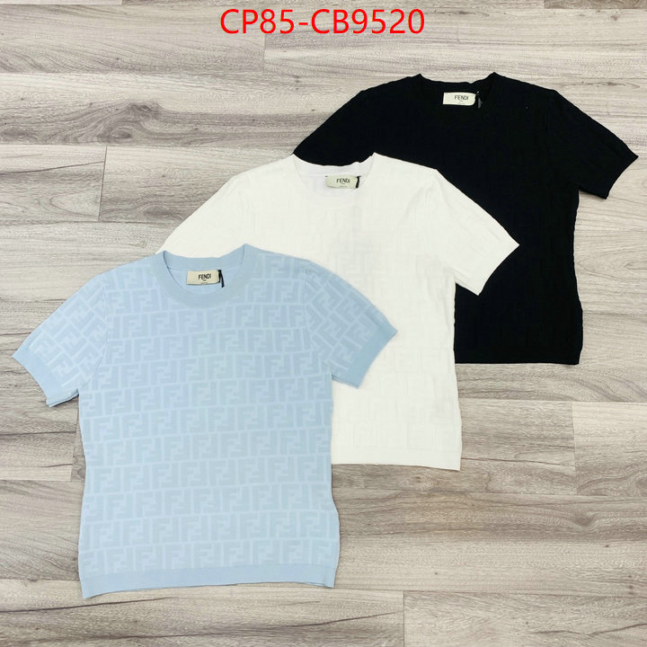 Clothing-Fendi china sale ID: CB9520 $: 85USD