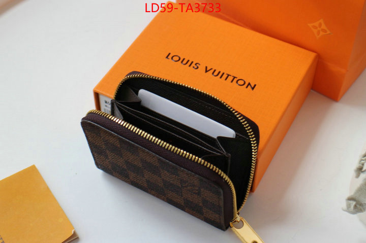 LV Bags(TOP)-Wallet 2024 perfect replica designer ID: TA3733 $: 59USD,