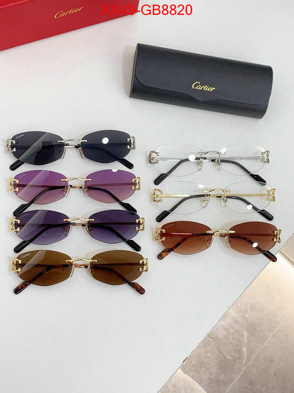 Glasses-Cartier flawless ID: GB8820 $: 49USD