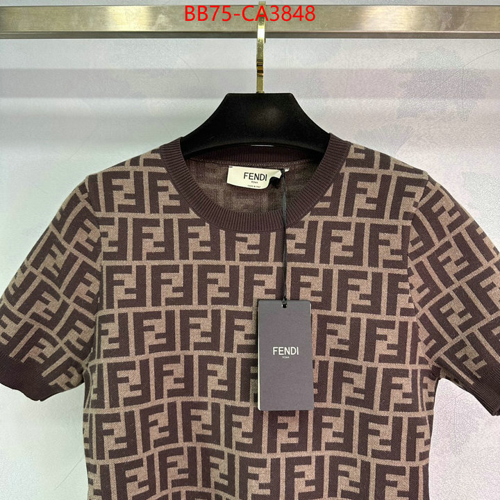 Clothing-Fendi what are the best replica ID:CA3848 $: 75USD