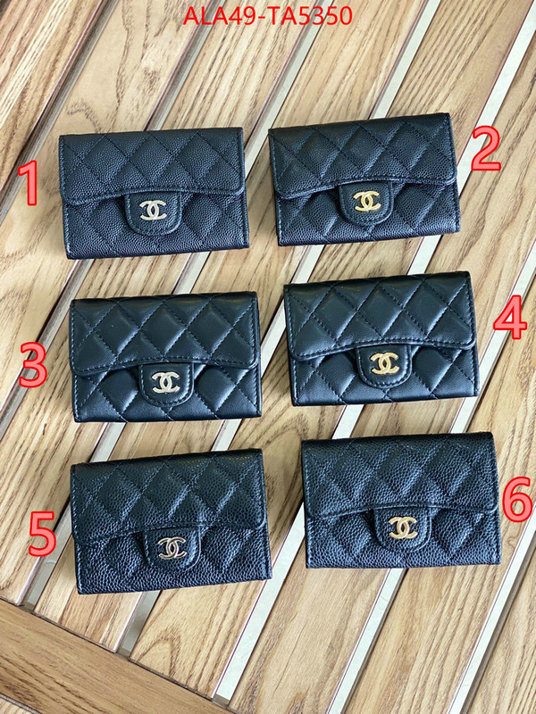 Chanel Bags(TOP)-Wallet- replica best ID: TA5350 $: 49USD,