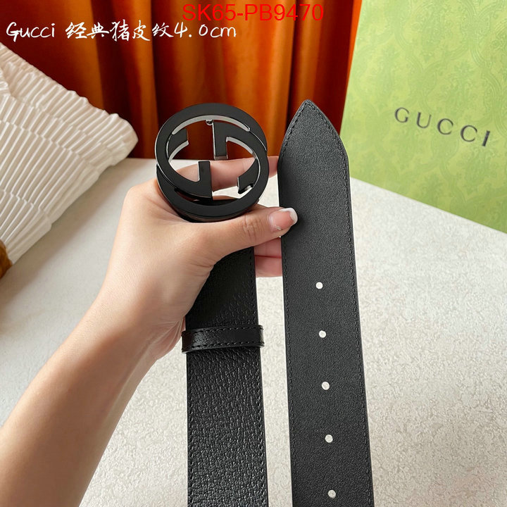 Belts-Gucci top perfect fake ID: PB9470 $: 65USD