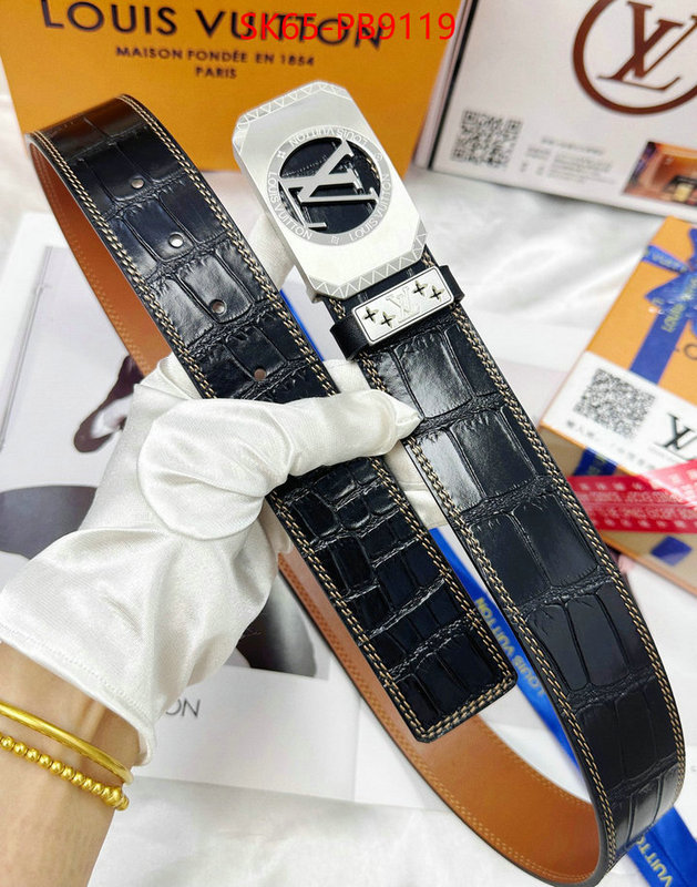 Belts-LV quality replica ID: PB9119 $: 65USD