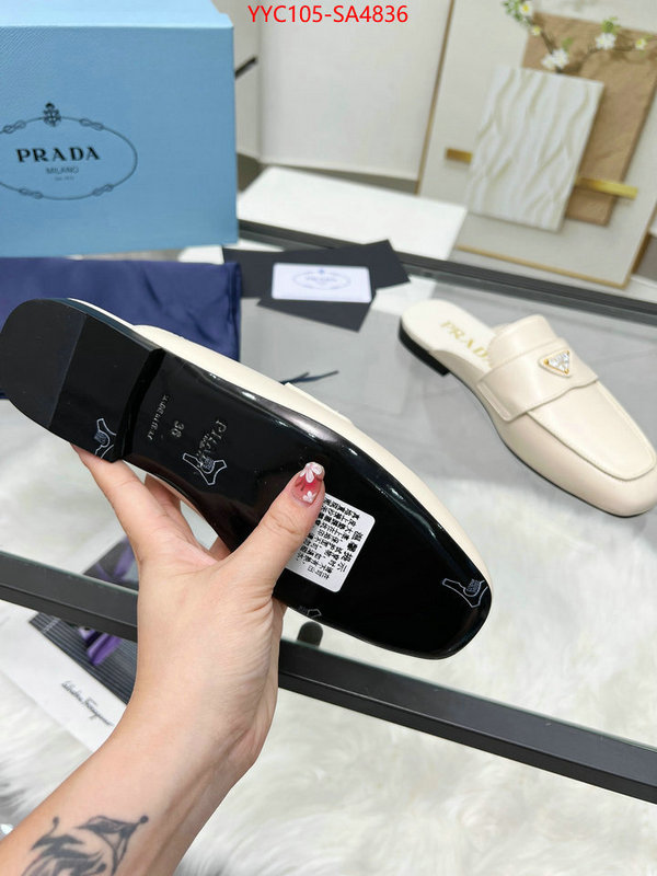 Women Shoes-Prada luxury 7 star replica ID: SA4836 $: 105USD