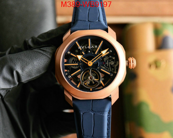 Watch(TOP)-Bvlgari designer fashion replica ID: WB9197 $: 389USD