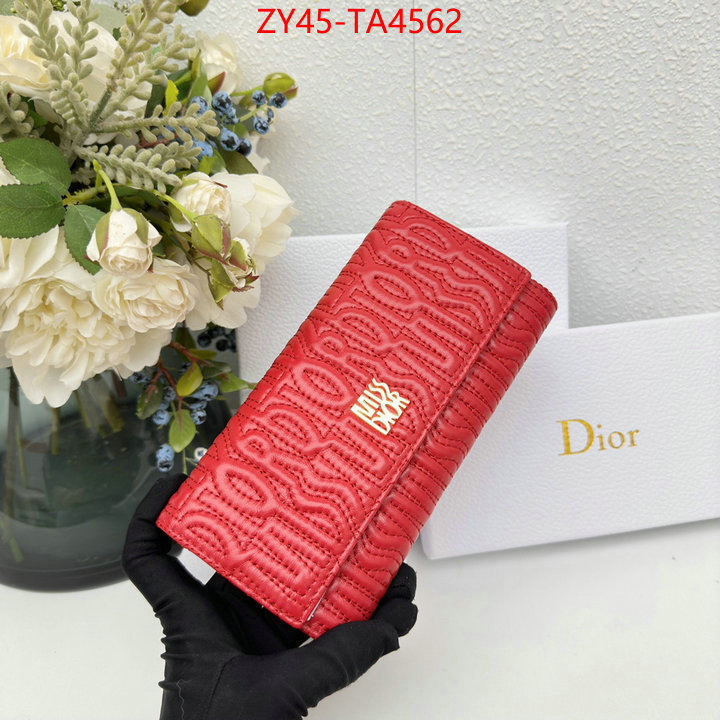 Dior Bags(4A)-Wallet- outlet 1:1 replica ID: TA4562 $: 45USD,