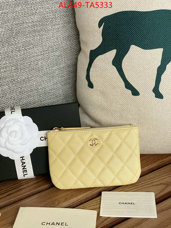 Chanel Bags(TOP)-Wallet- online shop ID: TA5333 $: 49USD,