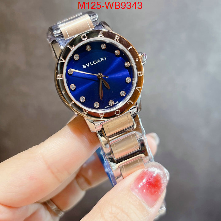 Watch(4A)-Bvlgari replica 1:1 ID: WB9343 $: 125USD