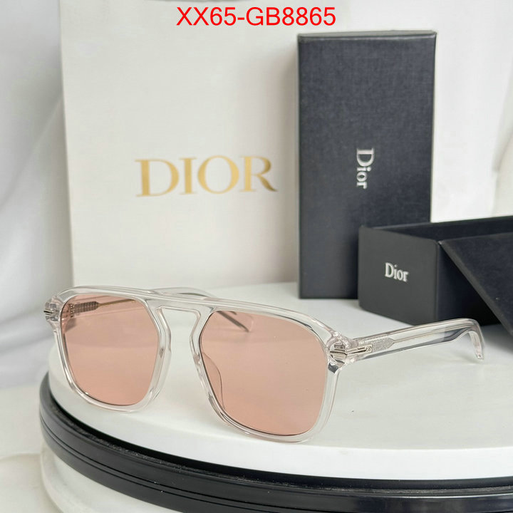 Glasses-Dior best quality replica ID: GB8865 $: 65USD