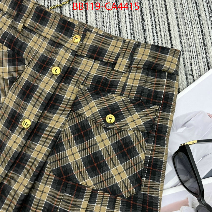 Clothing-MIU MIU sell high quality ID: CA4415 $: 119USD