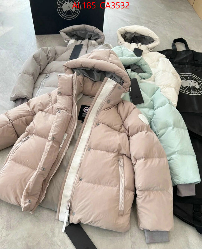 Down jacket Women-Canada Goose wholesale imitation designer replicas ID: CA3532 $: 185USD