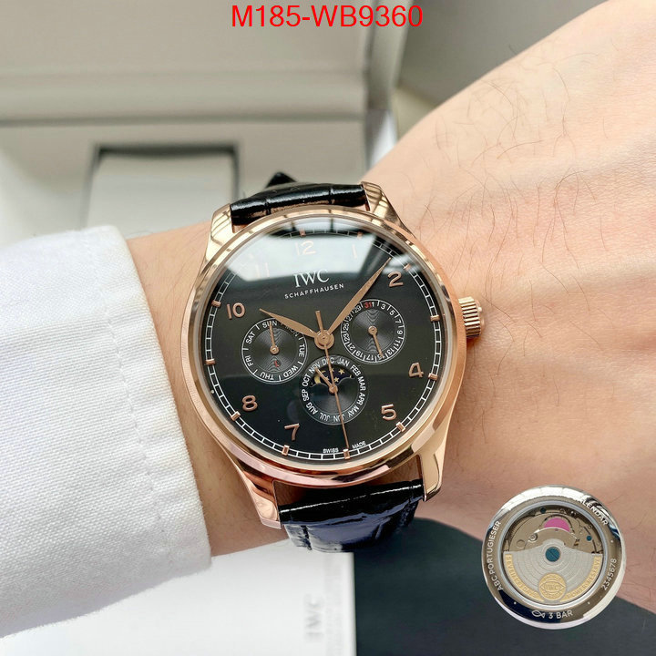 Watch(4A)-IWC 1:1 replica wholesale ID: WB9360 $: 185USD