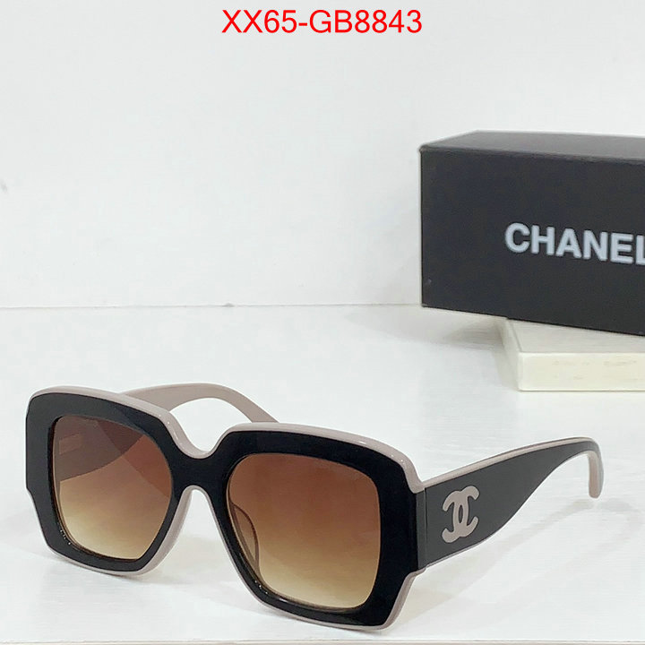 Glasses-Chanel luxury cheap replica ID: GB8843 $: 65USD