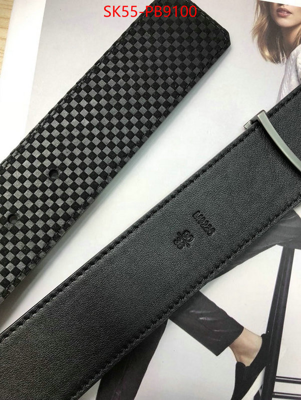 Belts-LV new designer replica ID: PB9100 $: 55USD