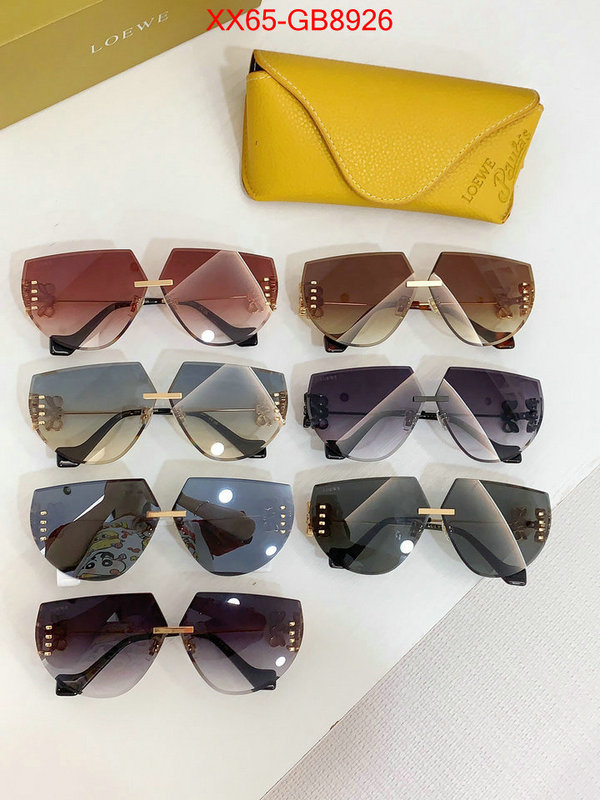 Glasses-Loewe high ID: GB8926 $: 65USD