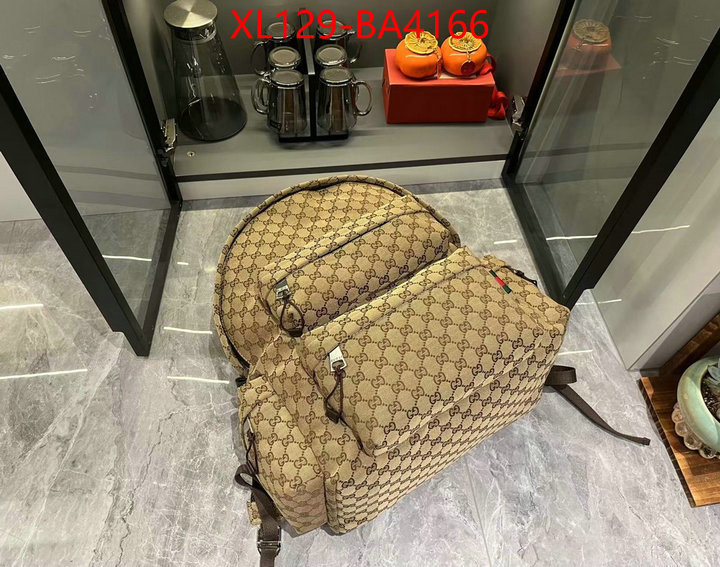 Gucci Bags(4A)-Backpack- perfect ID: BA4166 $: 129USD,