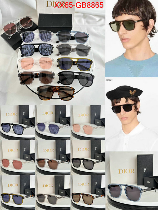 Glasses-Dior best quality replica ID: GB8865 $: 65USD