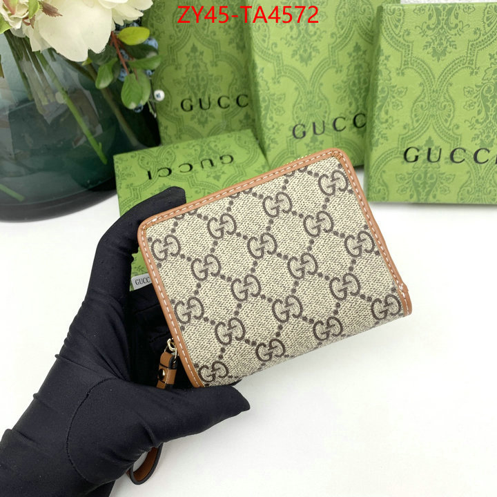 Gucci Bags(4A)-Wallet- aaaaa+ replica ID: TA4572 $: 45USD,