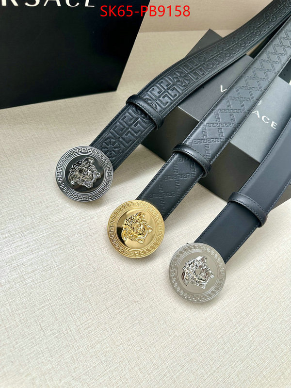 Belts-Versace designer 1:1 replica ID: PB9158 $: 65USD