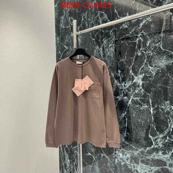 Clothing-MIU MIU the top ultimate knockoff ID: CA4425 $: 89USD