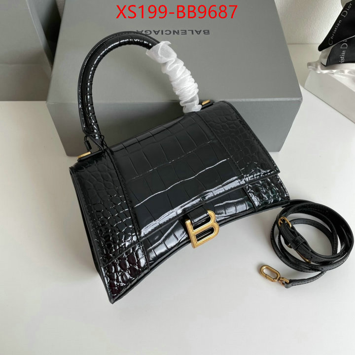 Balenciaga Bags(TOP)-Hourglass- high quality replica designer ID: BB9687 $: 199USD,