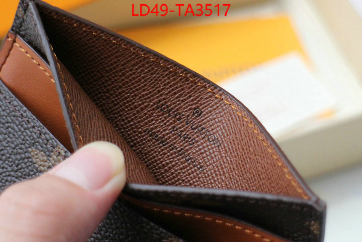 LV Bags(TOP)-Wallet the highest quality fake ID: TA3517 $: 49USD,