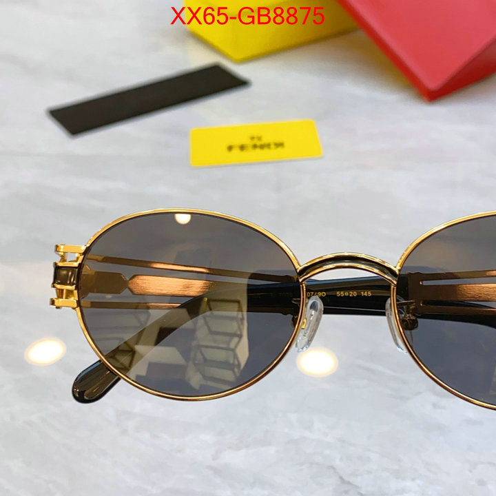 Glasses-Fendi high quality aaaaa replica ID: GB8875 $: 65USD