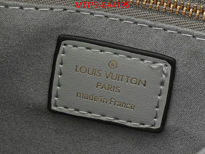 LV Bags(4A)-Handbag Collection- 1:1 replica ID: BA4195 $: 79USD,