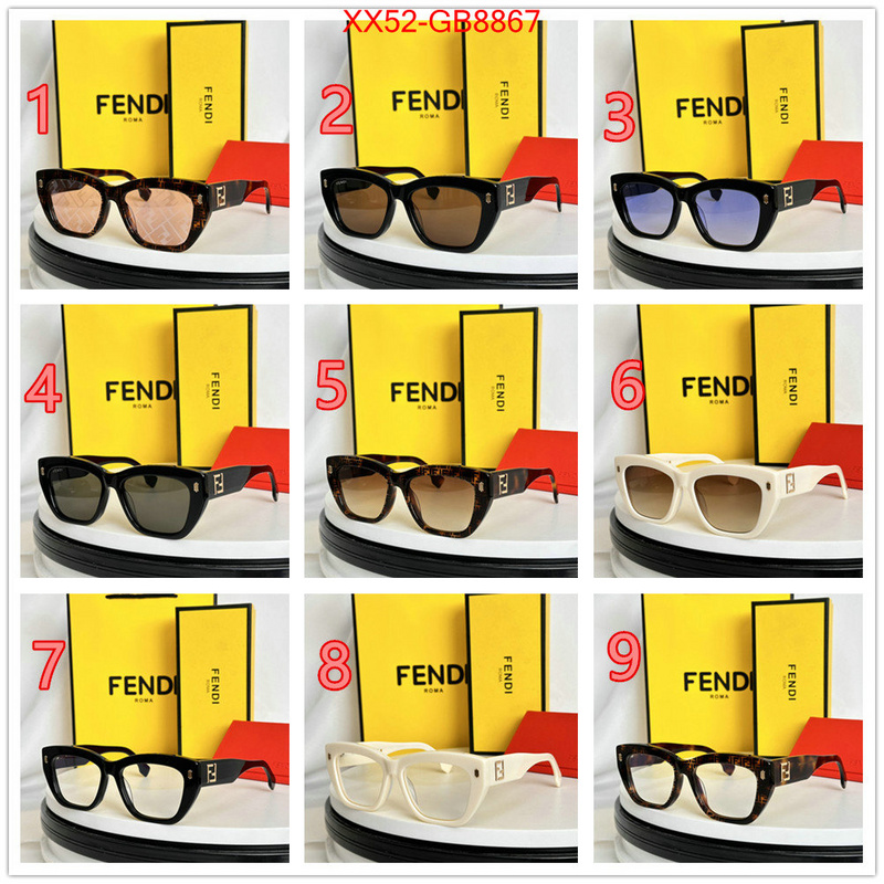 Glasses-Fendi online shop ID: GB8867 $: 52USD